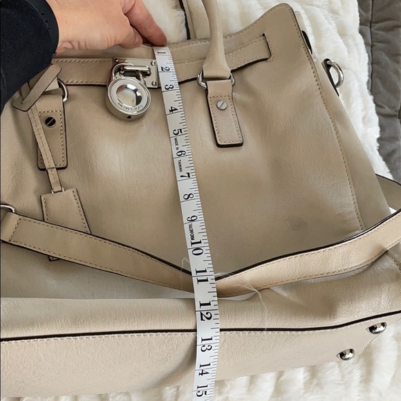 Michael Kors Cream leather satchel - Picture 13 of 16